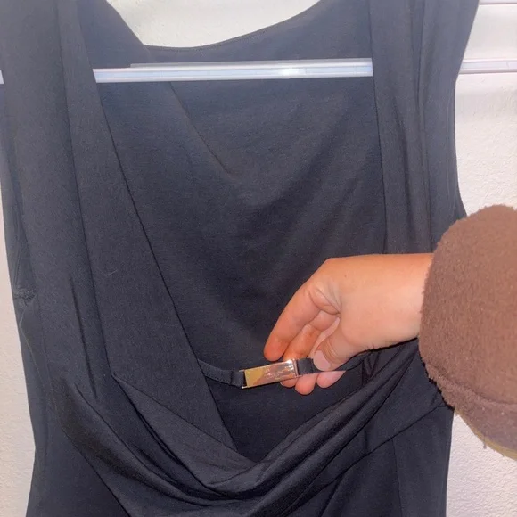 Abercrombie & Fitch Black Low Back Top - Picture 6 of 11